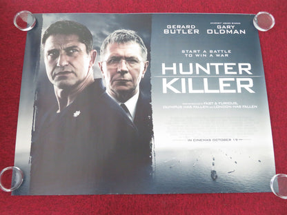Hunter Killer UK Quad Rolled Poster Gerard Butler Gary Oldman Common 2018