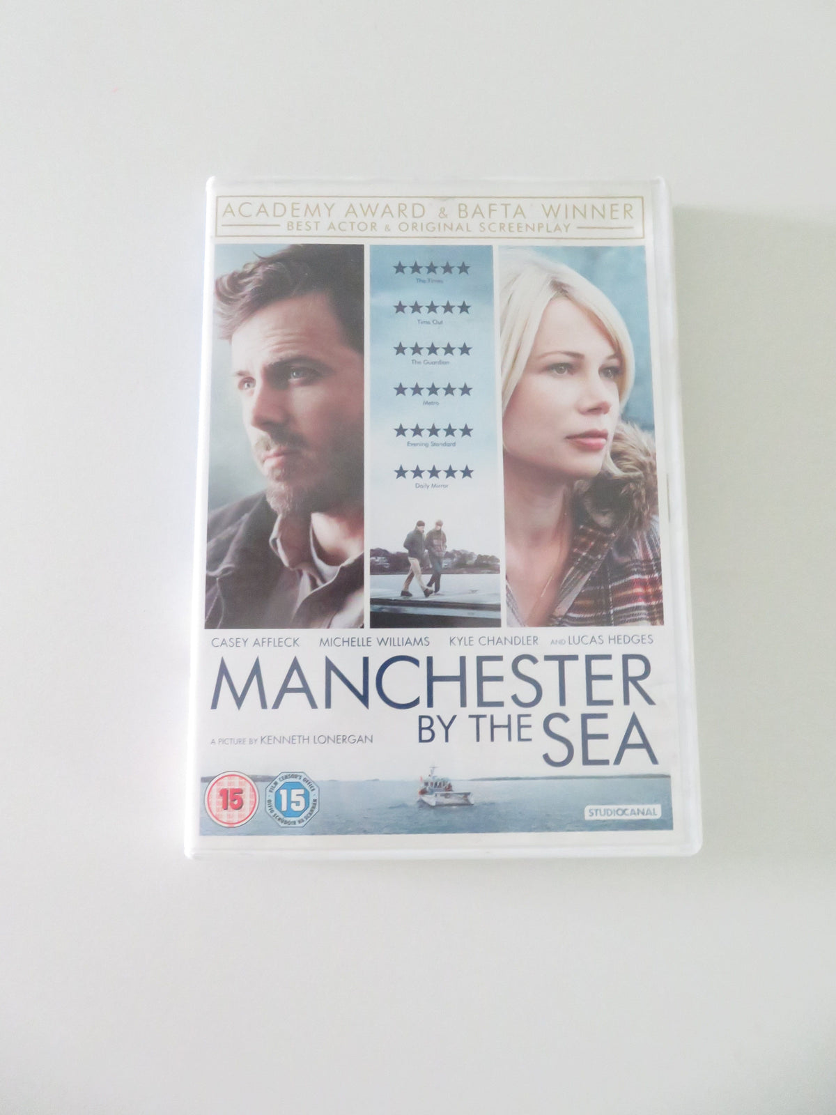 Manchester by the Sea (DVD) Casey Affleck Michelle Williams 2016 Region 2