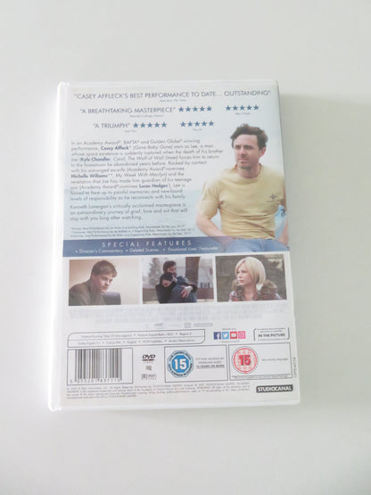 Manchester by the Sea (DVD) Casey Affleck Michelle Williams 2016 Region 2