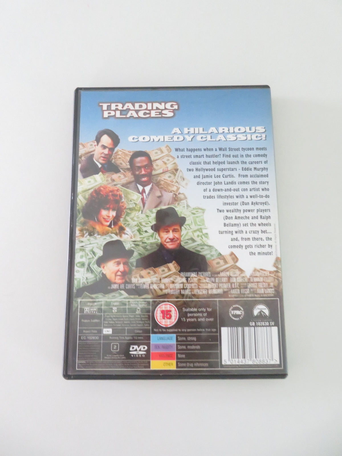 Trading Places (DVD) Eddie Murphy Dan Aykroyd 1983 Region 2