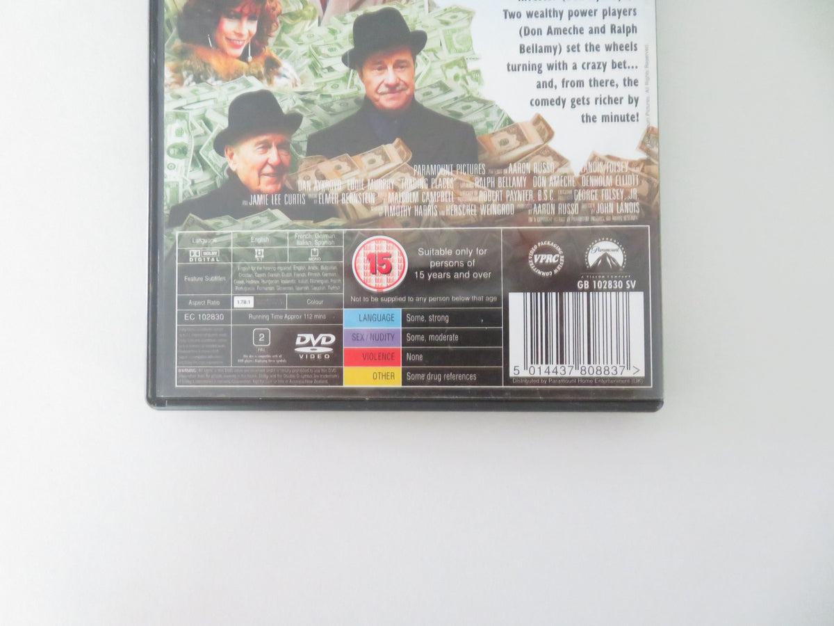 Trading Places (DVD) Eddie Murphy Dan Aykroyd 1983 Region 2