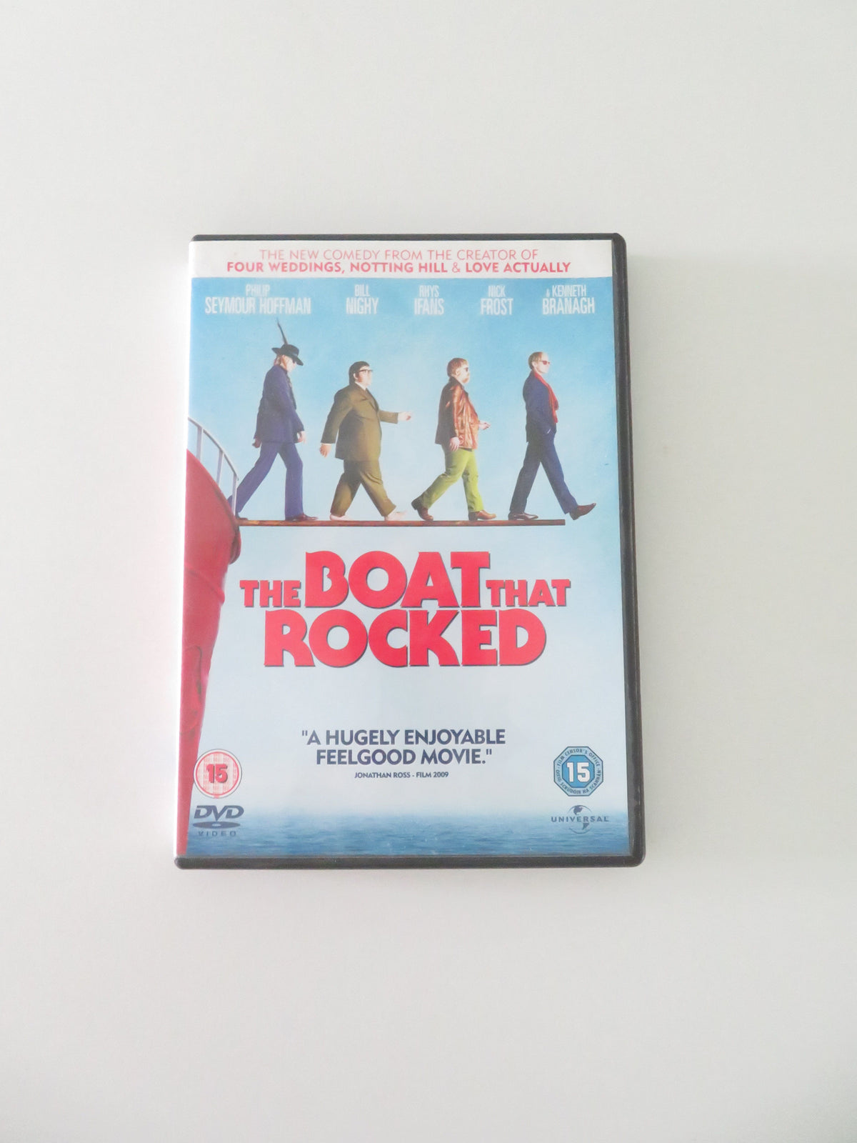 The Boat That Rocked (DVD) Philip Seymour Hoffman Bill Nighy 2009 Region 2,4,5