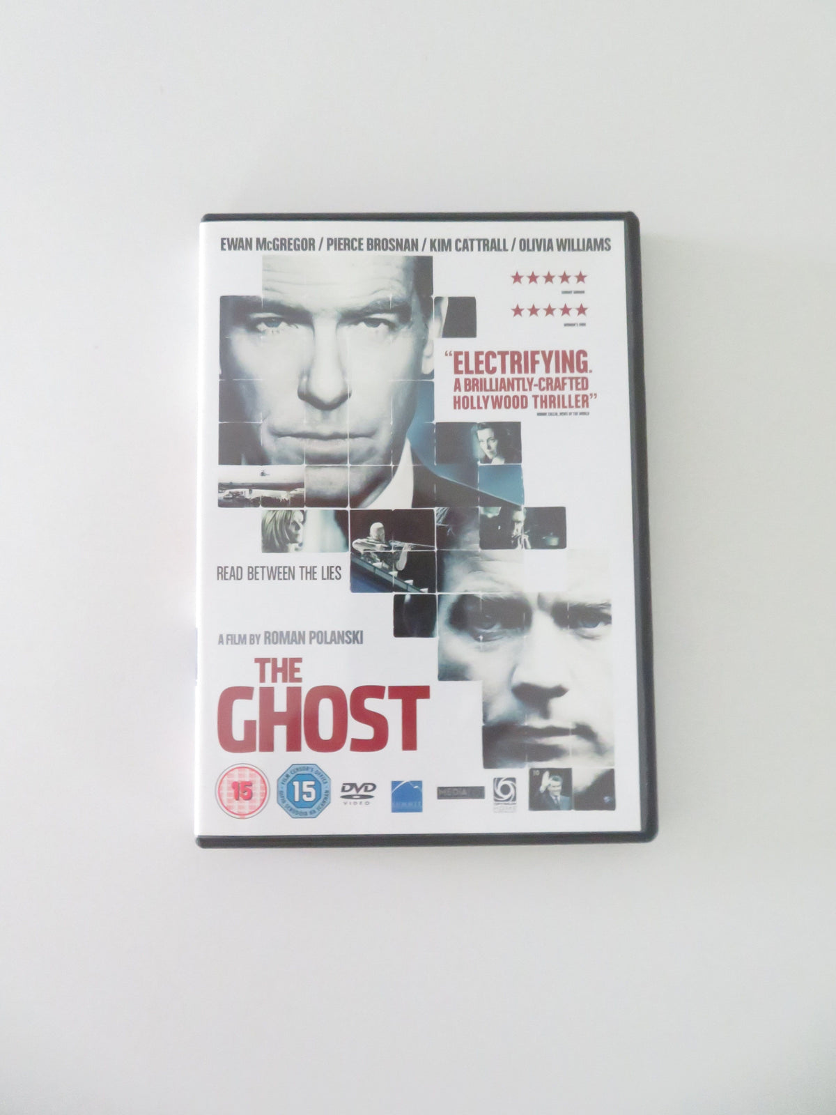 The Ghost Writer (DVD) Ewan McGregor Pierce Brosnan 2010 Region 2