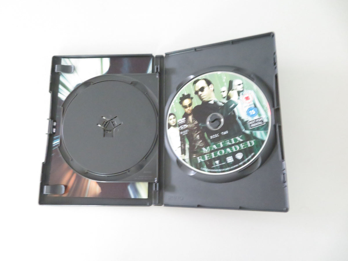 The Matrix Reloaded - 2 Disc (DVD) Keanu Reeves Laurence Fishburne 2003 Region 2