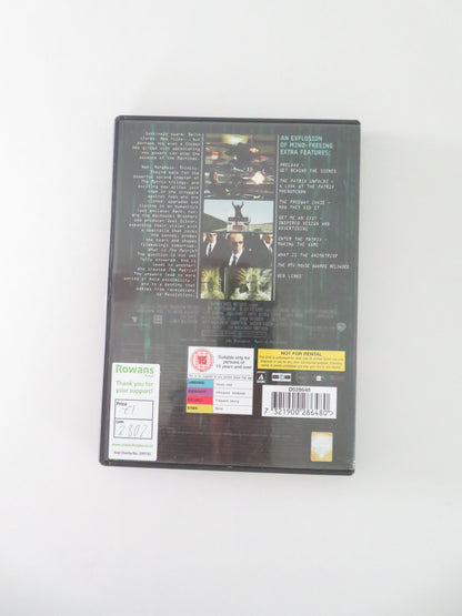 The Matrix Reloaded - 2 Disc (DVD) Keanu Reeves Laurence Fishburne 2003 Region 2