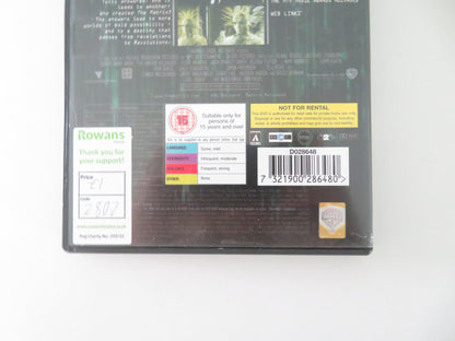 The Matrix Reloaded - 2 Disc (DVD) Keanu Reeves Laurence Fishburne 2003 Region 2