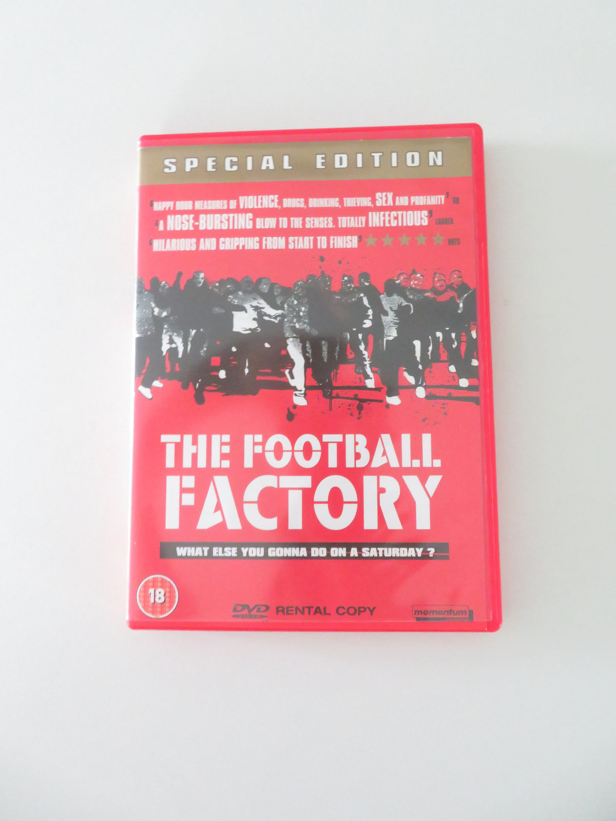 The Football Factory (DVD) Danny Dyer Frank Harper Tamer Hassan 2004 Region 2