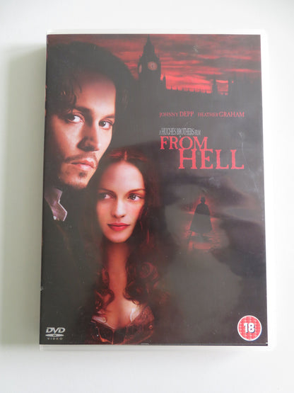 From Hell (DVD) Johnny Depp Heather Graham Ian Holm 2001 Region 2