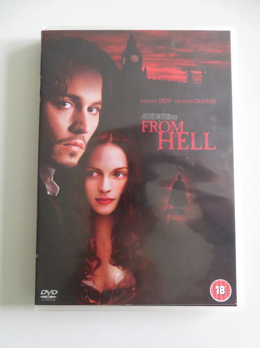 From Hell (DVD) Johnny Depp Heather Graham Ian Holm 2001 Region 2