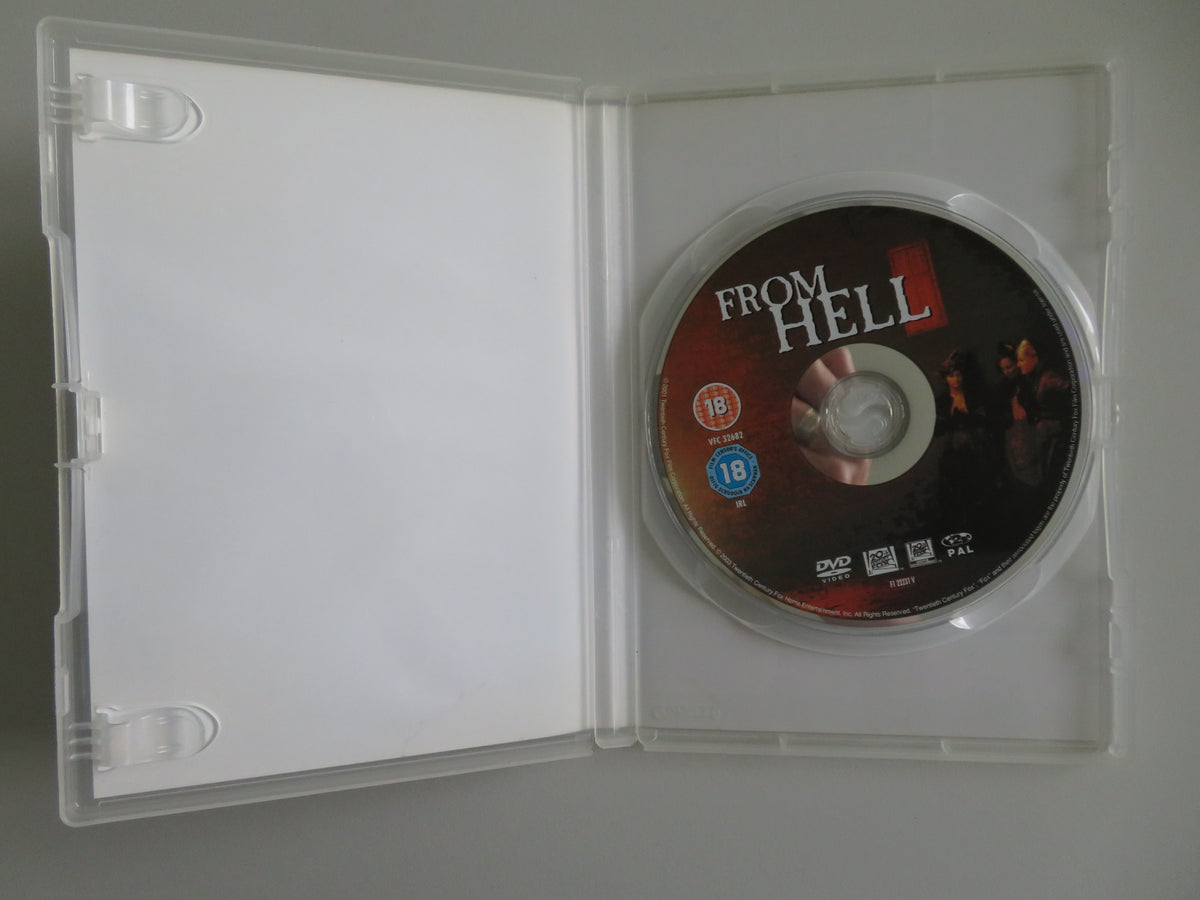 From Hell (DVD) Johnny Depp Heather Graham Ian Holm 2001 Region 2