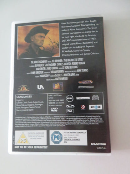 The Magnificent Seven - B (DVD) Yul Brynner Steve McQueen 1960 Region 2