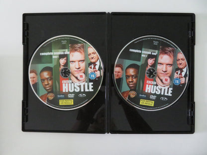 Hustle Complete Seasons, 1, 2, 3 and 4 (DVD BoxSet) R. Glenister 2004 Region 2