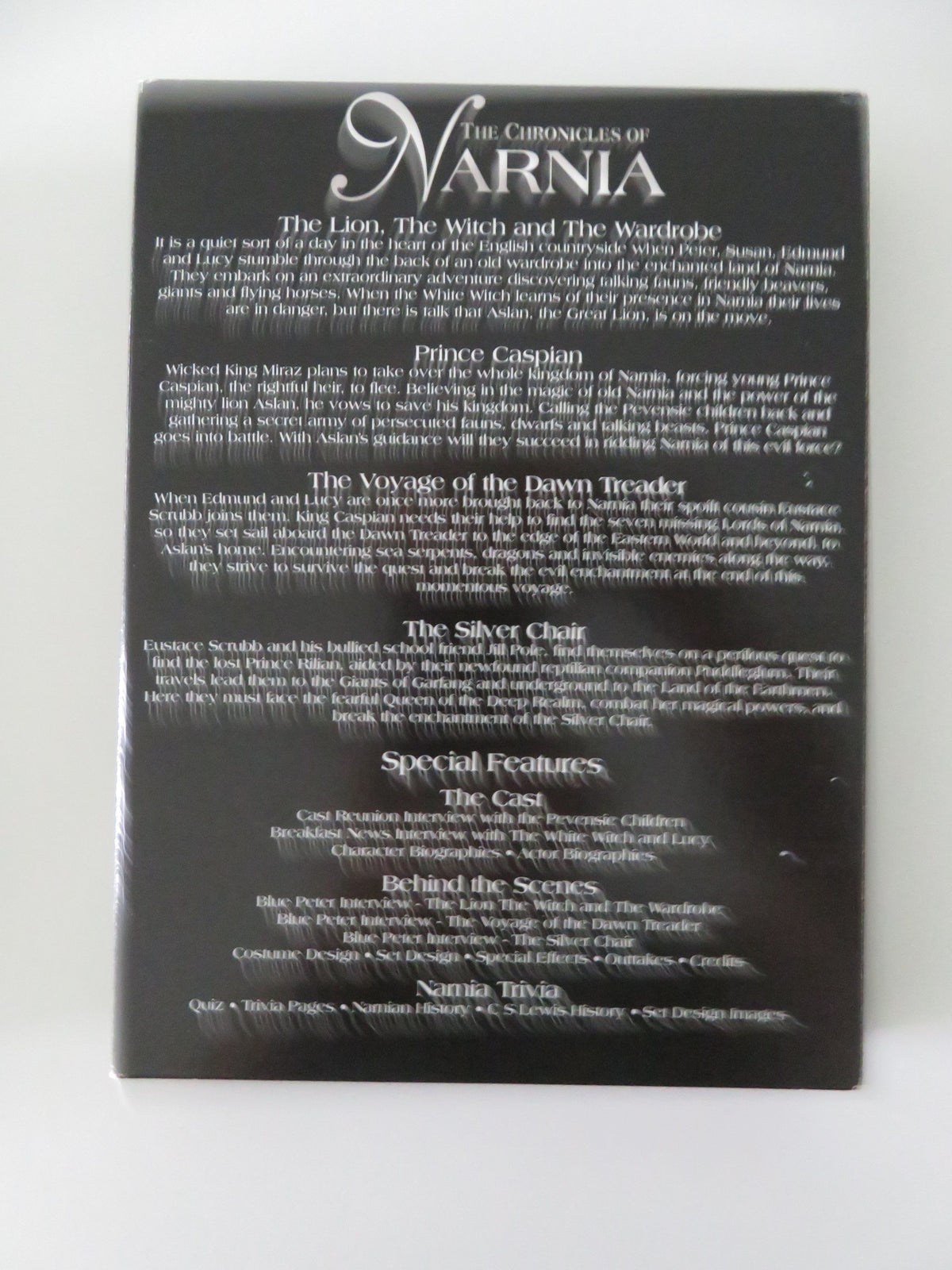 The Chronicles of Narnia Four Disc Collector's Ed. (DVD BoxSet) 1988 Region 2+4