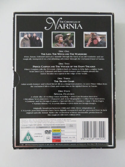 The Chronicles of Narnia Four Disc Collector's Ed. (DVD BoxSet) 1988 Region 2+4