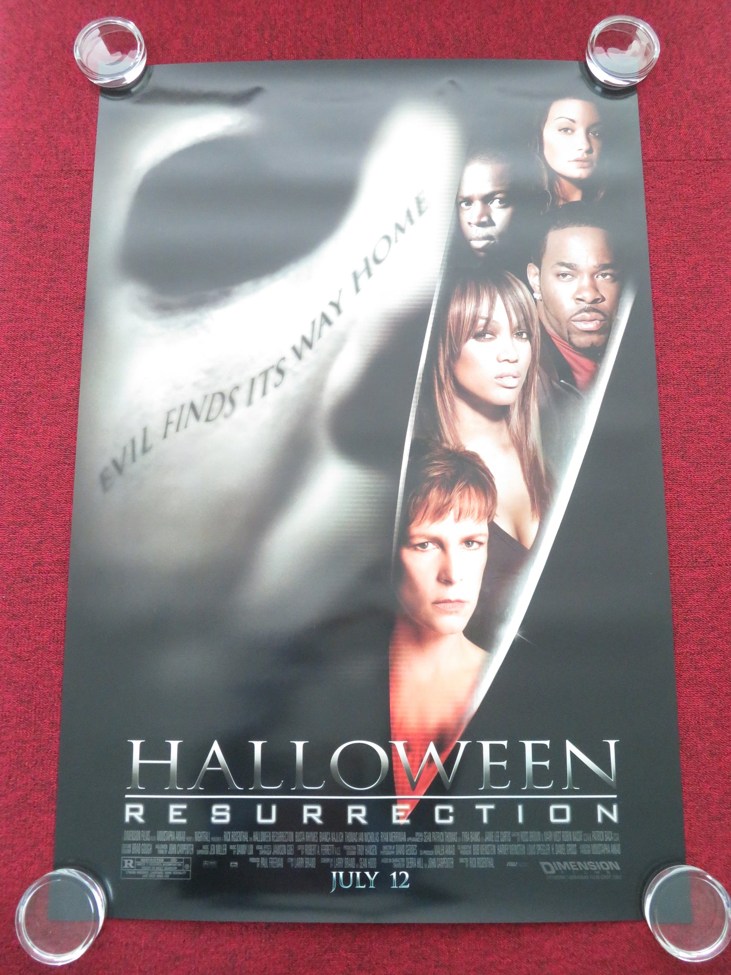 Halloween: Resurrection US One Sheet Rolled Poster Jamie Lee Curtis 2002