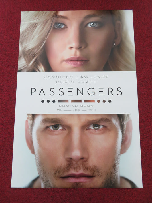 Passengers US One Sheet Rolled Poster Jennifer Lawrence, Chris Pratt 2016