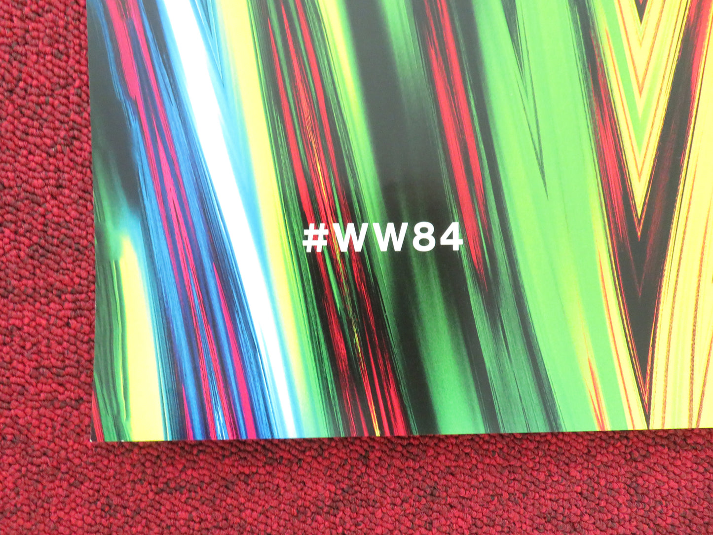 Wonder Woman 1984 US One Sheet Rolled Poster DC Gal Gadot Chris Pine 2020