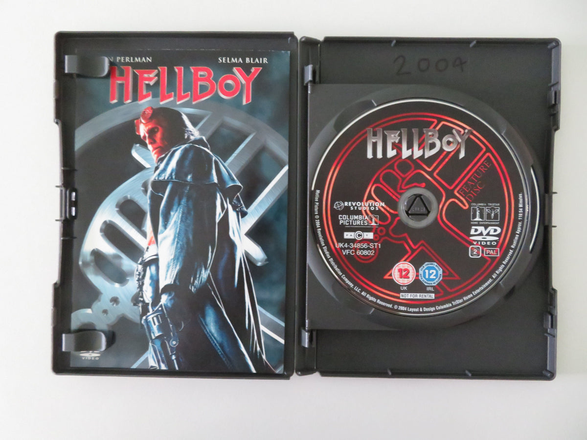 Hellboy (DVD) Ron Perlman Doug Jones Selma Blair 2004 Region 2