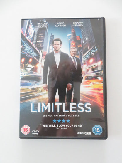 Limitless (DVD) Bradley Cooper Anna Friel Robert De Niro 2011 Region 2