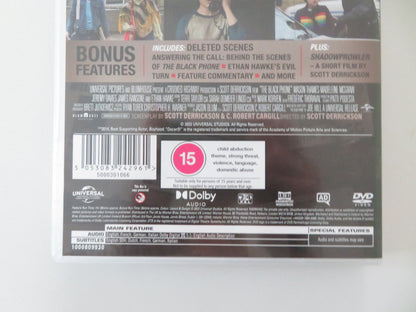 The Black Phone (DVD) Mason Thames Madeleine McGraw Ethan Hawke 2022 Region 2,4