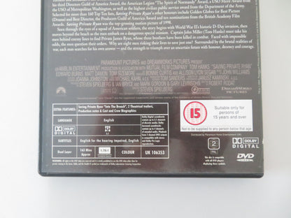 Saving Private Ryan (DVD) Tom Hanks Matt Damon Tom Sizemore 1998 Region 2