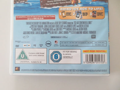 Ice Age 4: Continental Drift (DVD) Ray Romano John Leguizamo 2012 Region 2