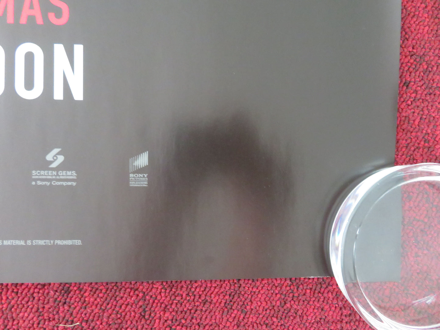 Insidious: The Red Door UK Quad Rolled Poster Ty Simpkins Patrick Wilson 2023