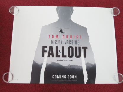 Mission: Impossible - Fallout UK Quad Rolled Poster Tom Cruise Henry Cavill 2018