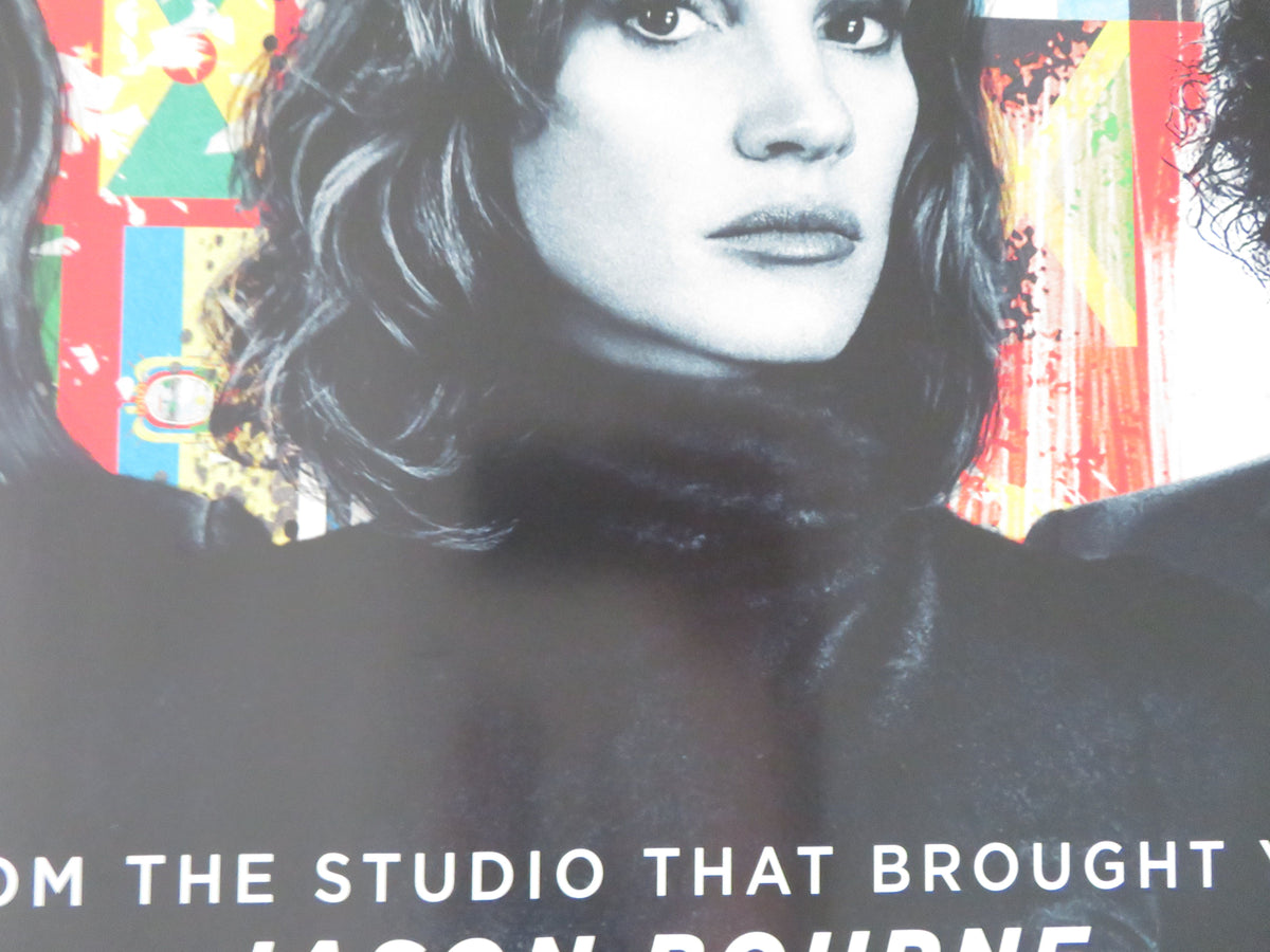 The 355 UK Quad Rolled Poster Jessica Chastain Penélope Cruz Bingbing Fan 2022