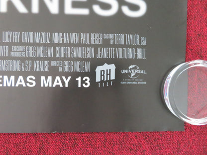 The Darkness UK Quad Rolled Poster Kevin Bacon Radha Mitchell David Mazouz 2016