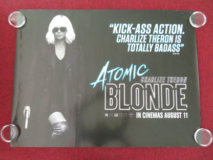Atomic Blonde - B UK Quad Rolled Poster Charlize Theron James McAvoy 2017