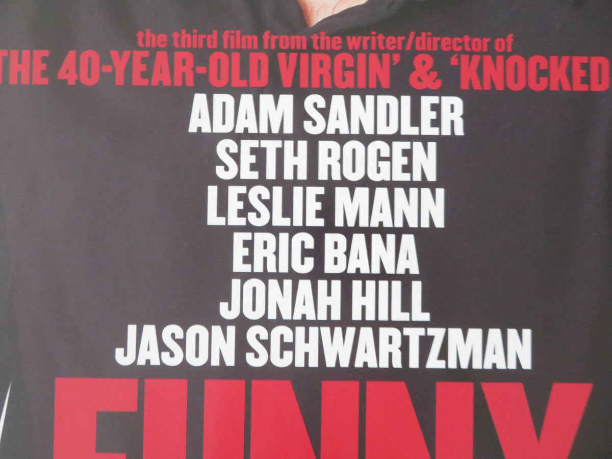 Funny People - B UK Quad Rolled Poster Adam Sandler Seth Rogen Leslie Mann 2009