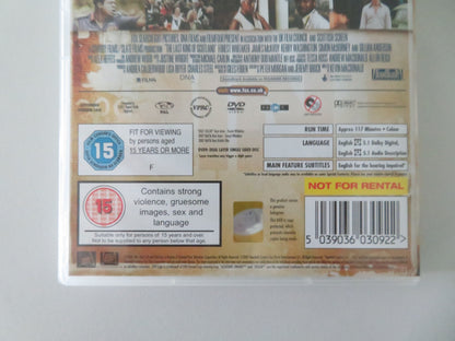The Last King of Scotland (DVD) James McAvoy Gillian Anderson 2006 Region 2