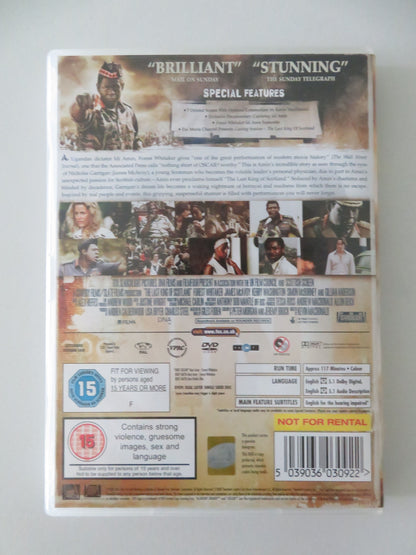 The Last King of Scotland (DVD) James McAvoy Gillian Anderson 2006 Region 2