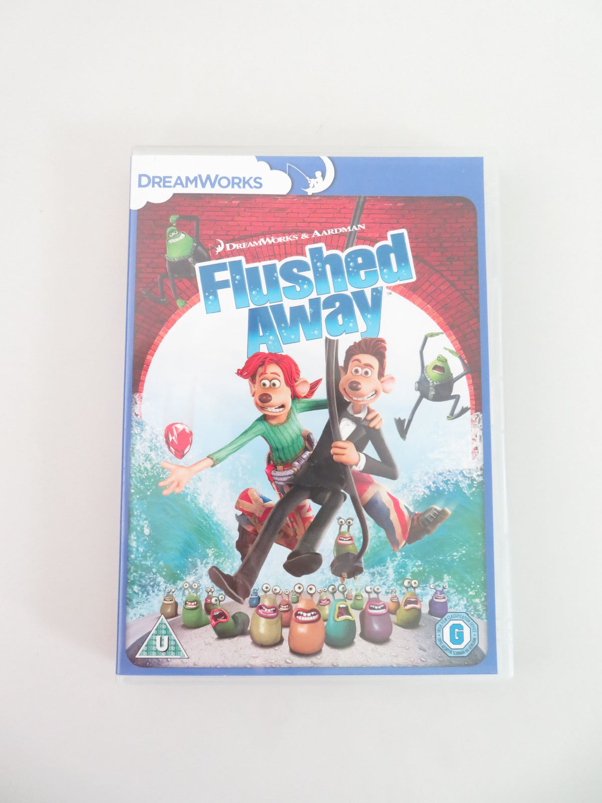 Flushed Away (DVD) Hugh Jackman Kate Winslet 2006 Region 2