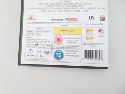 Annie Hall (DVD) Woody Allen Diane Keaton 1977 Region 2