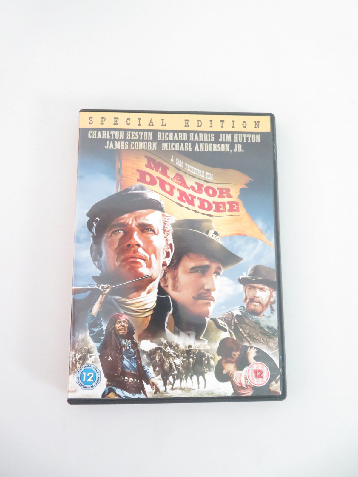 Major Dundee (DVD) Charlton Heston Richard Harris 1965 Region 2