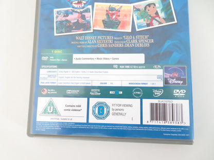 Lilo & Stitch - B (DVD) Disney Daveigh Chase Chris Sanders 2002 Region 2