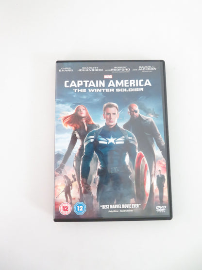 Captain America: The Winter Soldier (DVD) Marvel Chris Evans 2014 Region 2