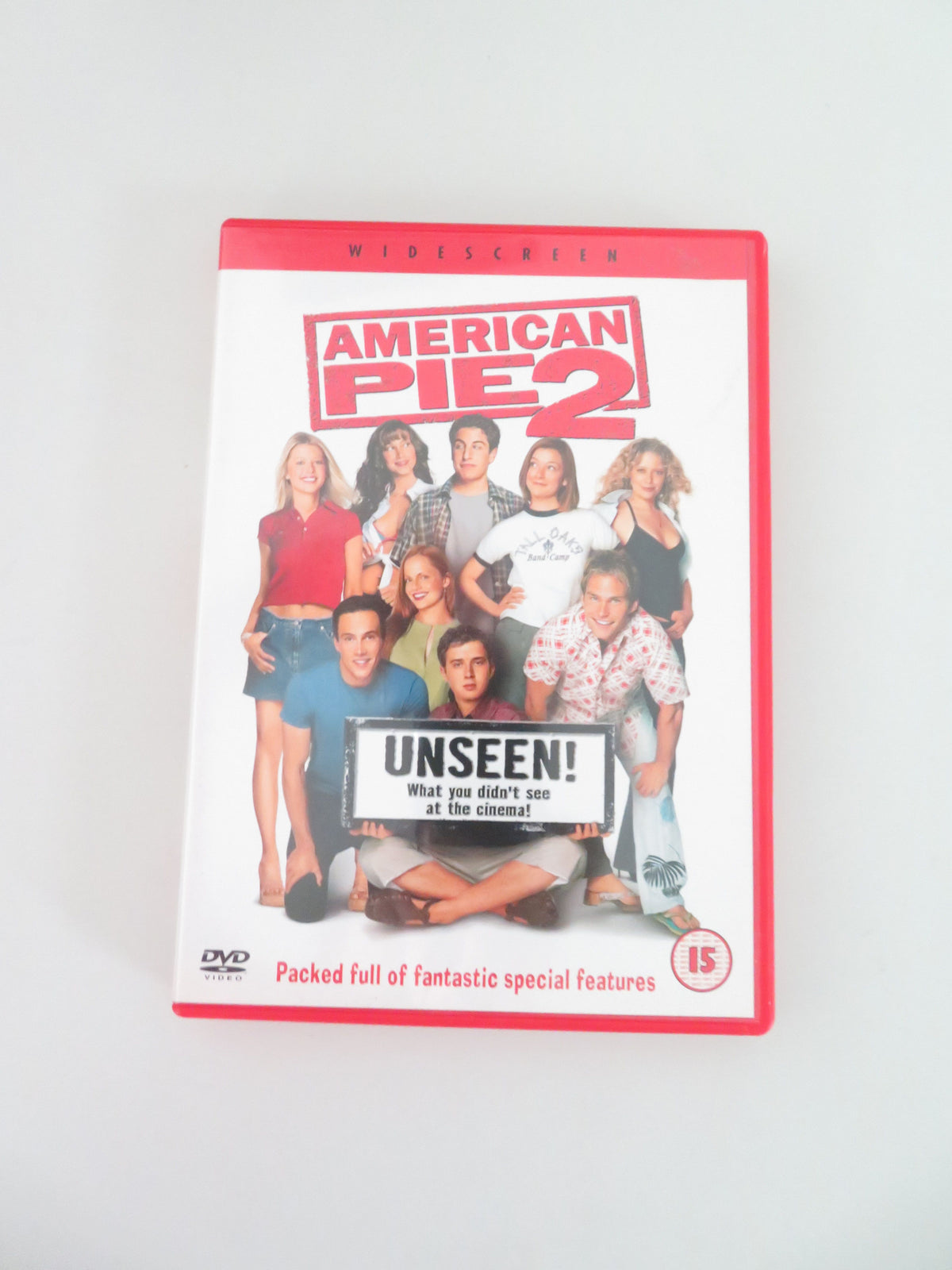 American Pie 2 (DVD) Jason Biggs Shannon Elizabeth Eugene Levy 2001 Region 2