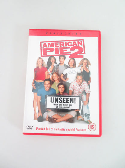 American Pie 2 (DVD) Jason Biggs Shannon Elizabeth Eugene Levy 2001 Region 2