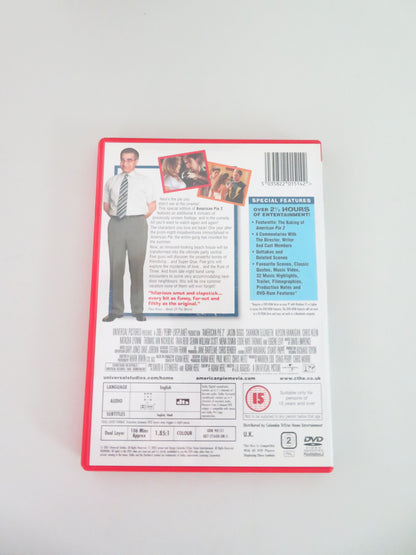 American Pie 2 (DVD) Jason Biggs Shannon Elizabeth Eugene Levy 2001 Region 2