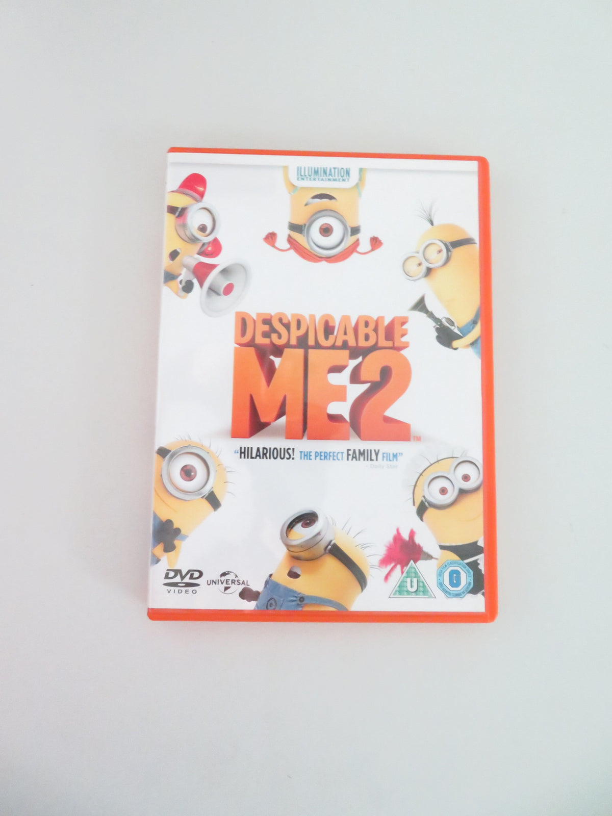 Despicable Me 2 (DVD) Steve Carell Kristen Wiig 2013 Region 2,4,5