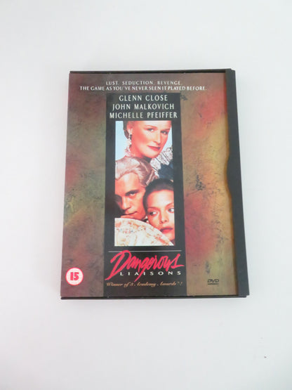 Dangerous Liaisons (DVD) Glenn Close John Malkovich 1988 Region 2