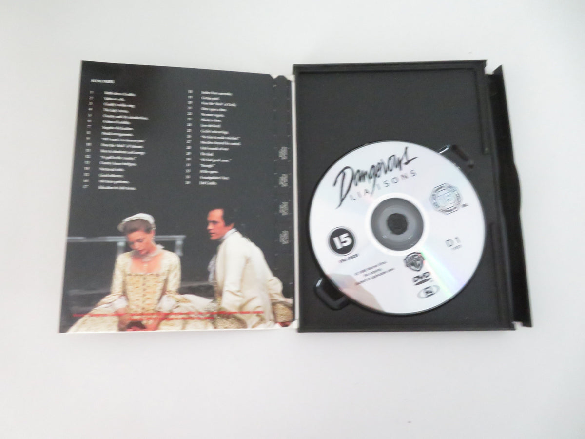 Dangerous Liaisons (DVD) Glenn Close John Malkovich 1988 Region 2