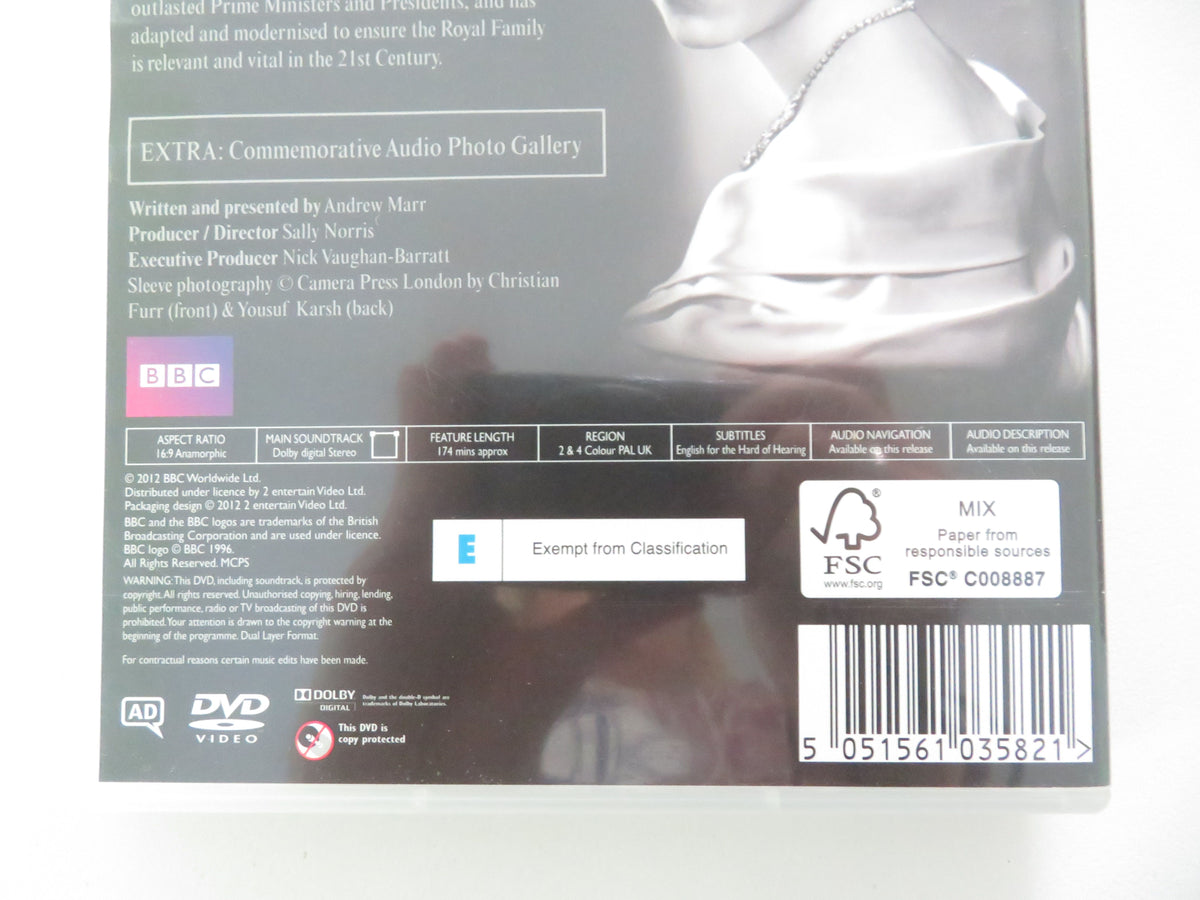 The Diamond Queen (DVD) Andrew Marr Queen Elizabeth II 2012 Region 2 + 4