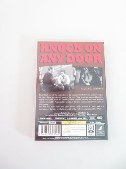 Knock on Any Door (DVD) Humphrey Bogart John Derek 1949 Region 2