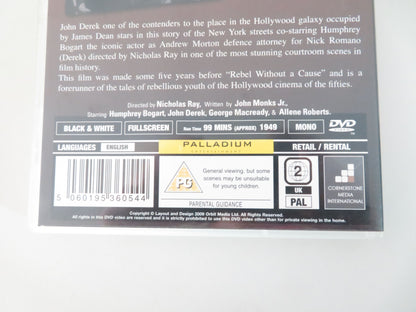 Knock on Any Door (DVD) Humphrey Bogart John Derek 1949 Region 2