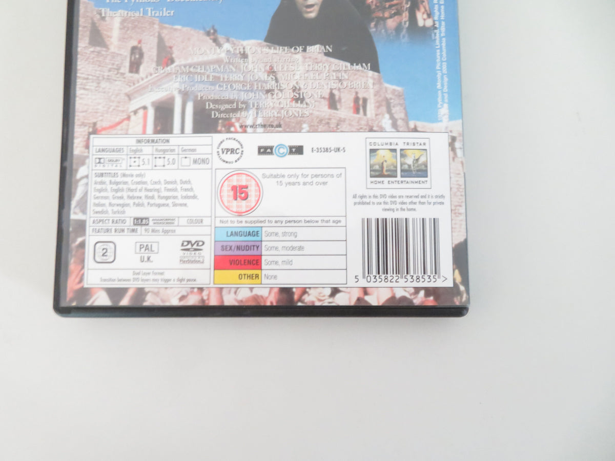 Monty Pyhthon's Life of Brian - C (DVD) Graham Chapman John Cleese 1979 Region 2