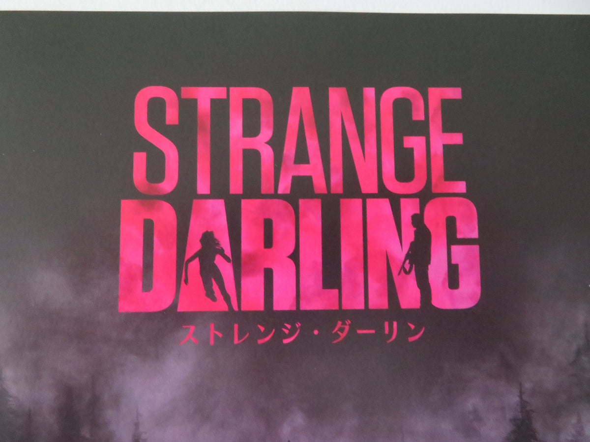 Strange Darling Japanese Chirashi (B5) Poster Willa Fitzgerald Kyle Gallner 2024